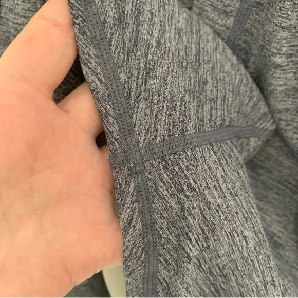 Lululemon Heathered Blue/Grey  Harem Cropped High Rise Pants 4 - Picture 6 of 9